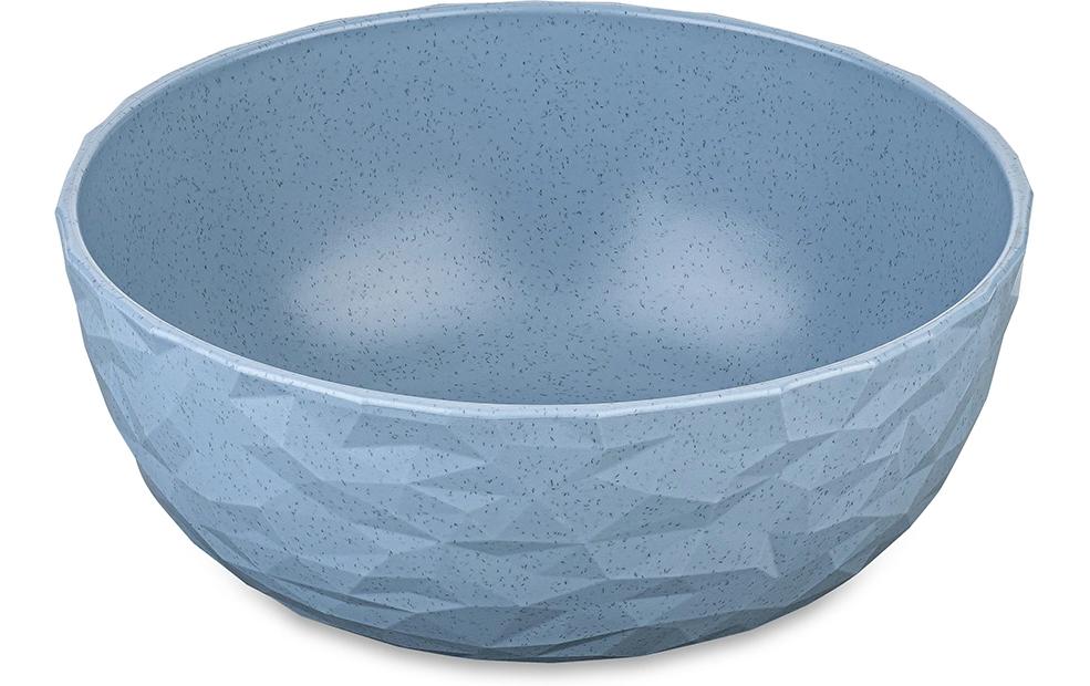 Koziol Schüssel CLUB BOWL – 700 ml, Ø 16,2 cm, Kunststoff (biozirkulär), Blau, spülmaschinenfest