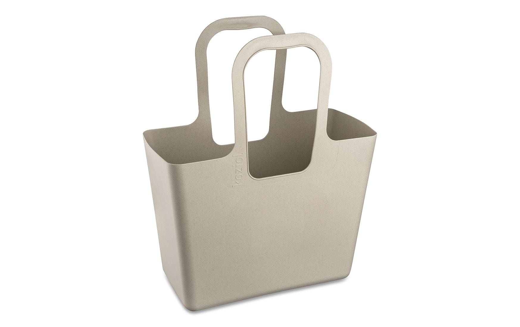 Koziol Einkaufstasche XL – 44 × 54 × 21,5 cm – Kunststoff – desert sand