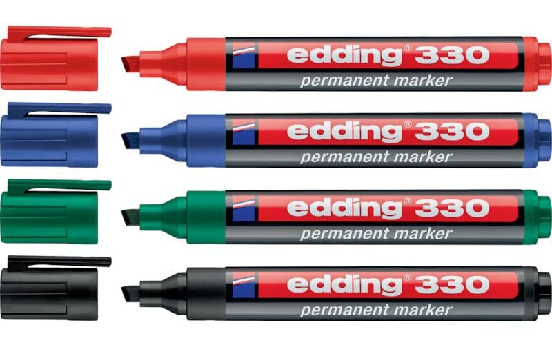 Edding Permanent Marker – blau, 1er