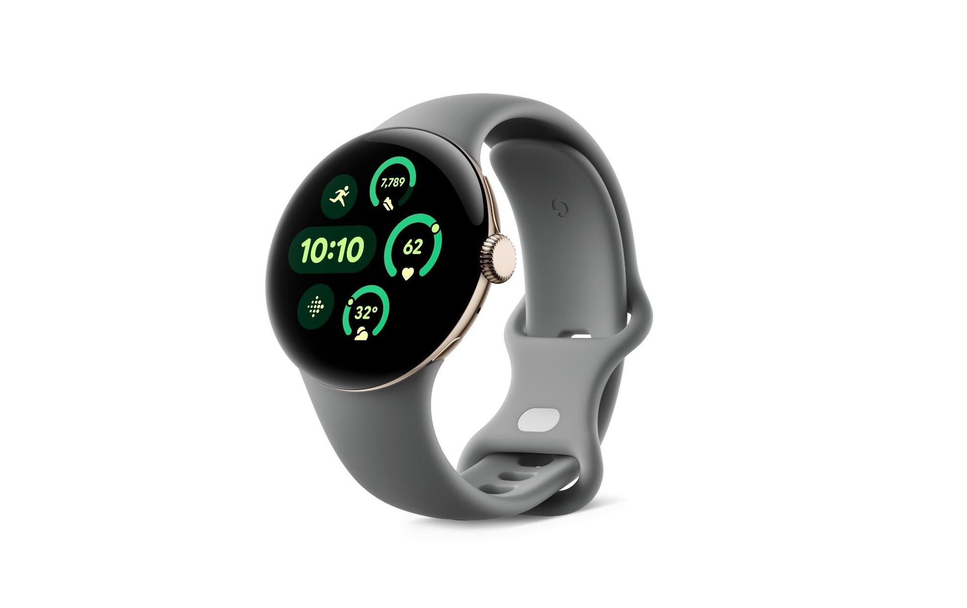 Google Pixel Watch 3 – Smartwatch – 41 mm, GPS, WLAN, AMOLED, IP68, Grau