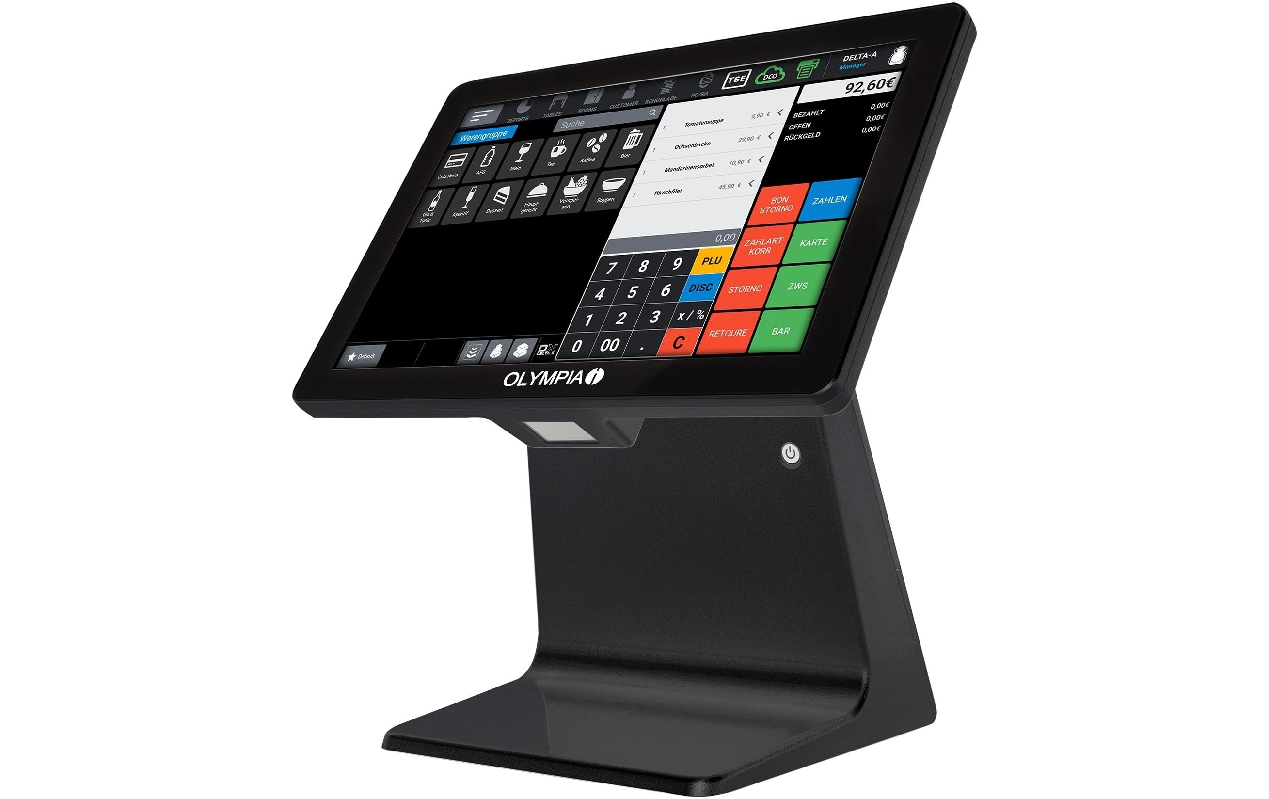 Olympia TS10 – POS-Terminal 10,1" – schwarz