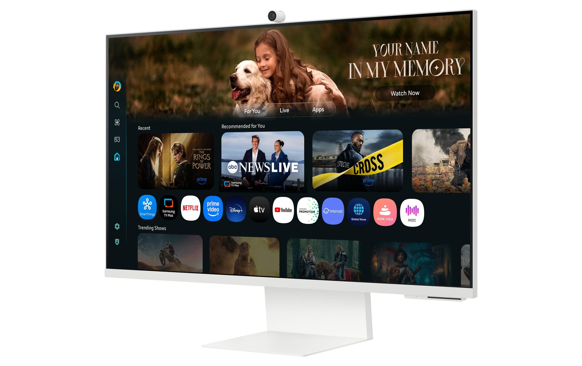 Samsung Smart Monitor M80F – Monitor, 3840 × 2160 (UHD 4K)