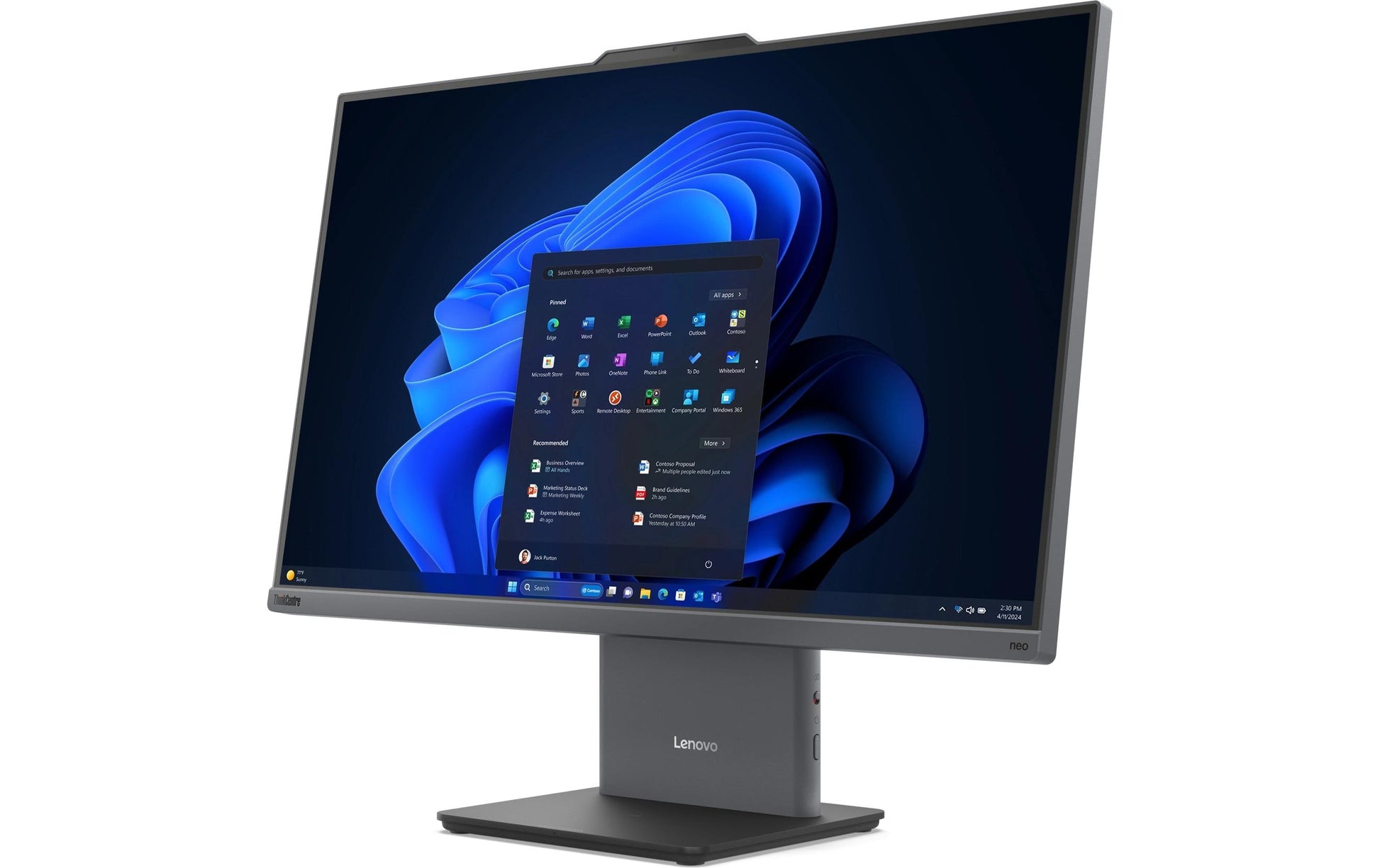 Lenovo ThinkCentre neo 50a 27 Gen 5 – 27" Full HD, Intel Core i5 210H, 16 GB, 512 GB, Windows 11 Pro