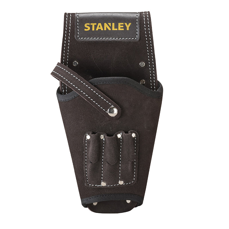 Stanley Rolletui/Gürteltasche – mit Haken, 1 Fach, schwarz, B 60 × H 320 × T 160 mm, für Schraubendreher