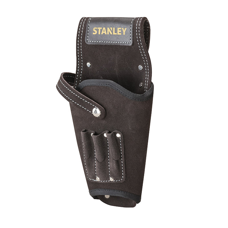 Stanley Rolletui/Gürteltasche – mit Haken, 1 Fach, schwarz, B 60 × H 320 × T 160 mm, für Schraubendreher