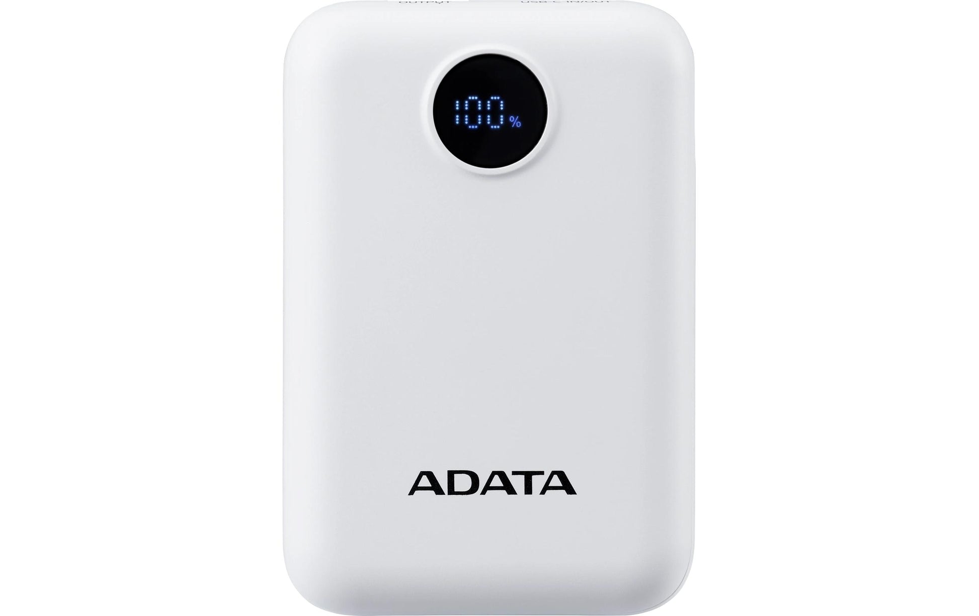 ADATA Powerbank – 10'000 mAh, Weiss