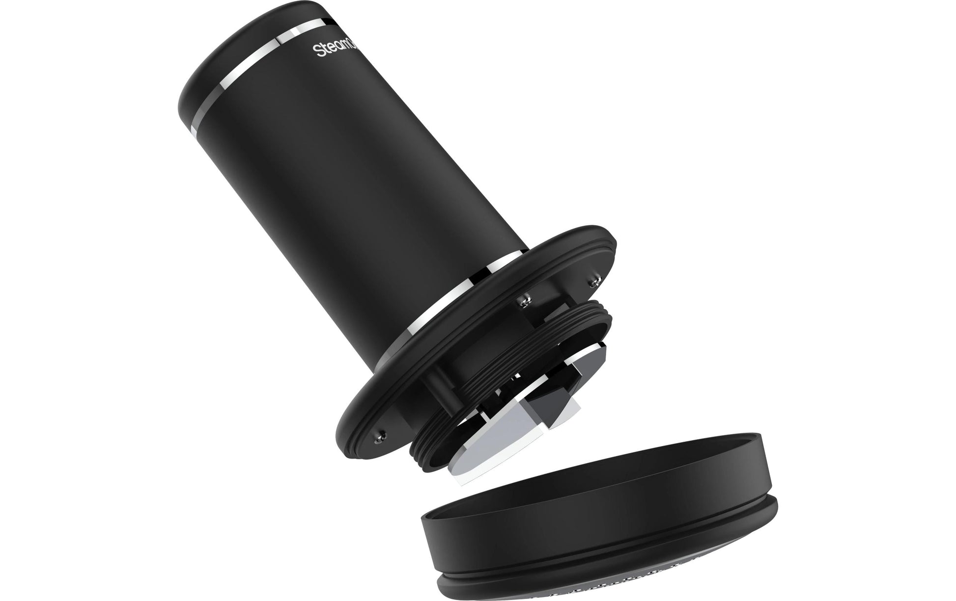 SteamOne Reinigungsgerät RP10B – 600 mAh, Kunststoff, Schwarz, 7,5 × 7,5 × 10,8 cm