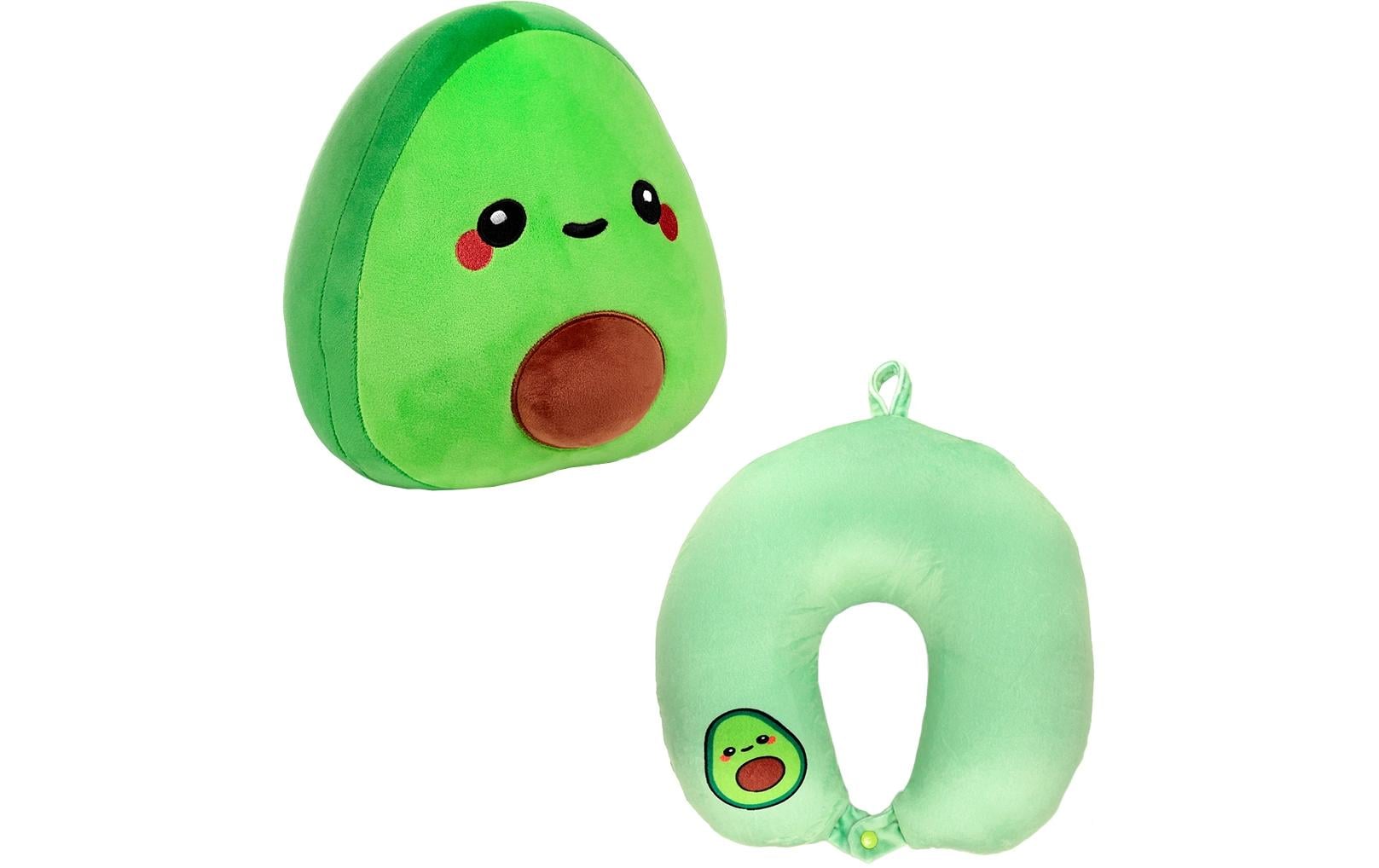 Sombo Reisekissen – 2in1 – 180×340×260 mm – Grün, Plüsch – Avocado – 1 Stk.
