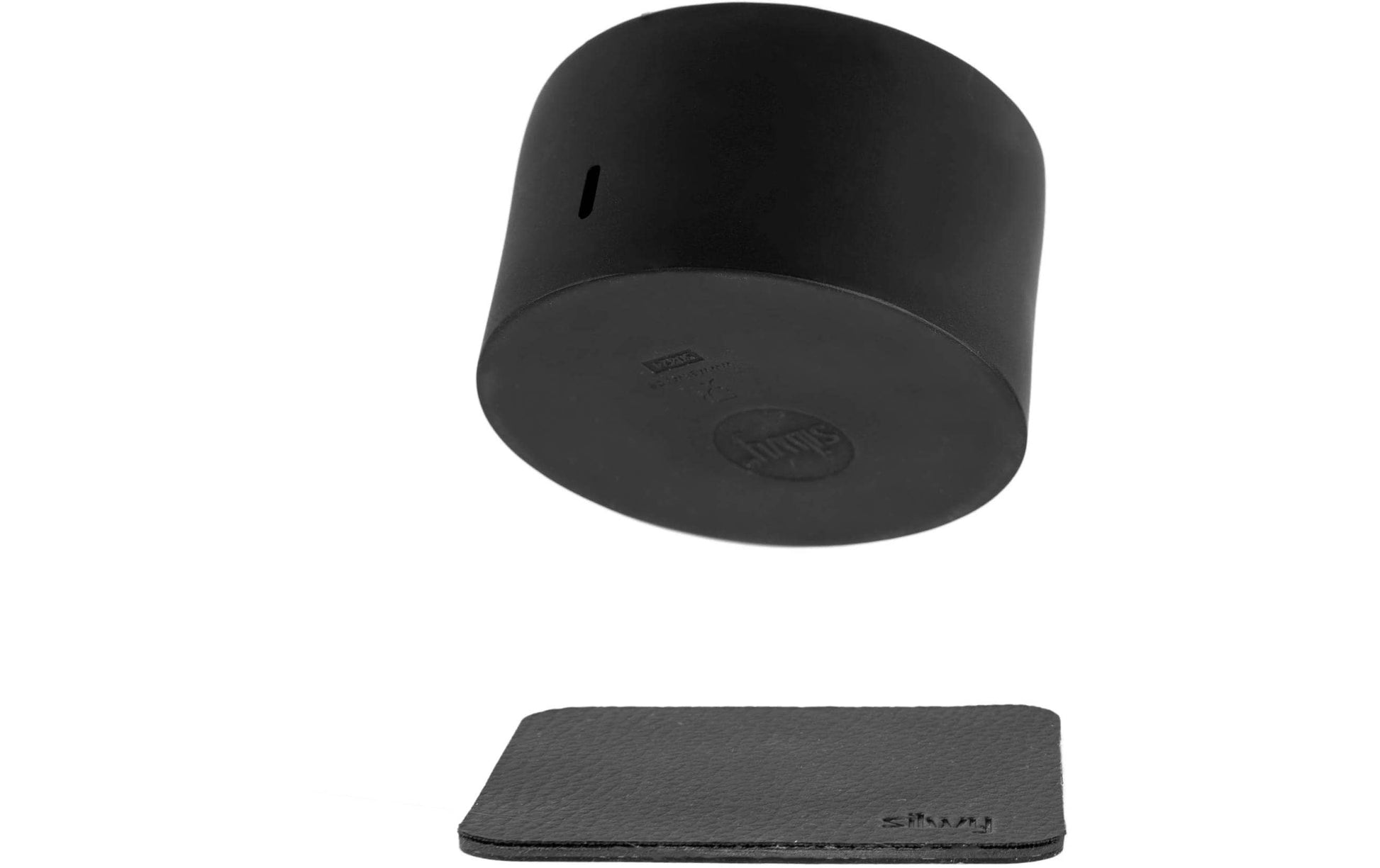 Silwy Wandhalterung – Silikon – Schwarz – für Dosen und Flaschen – 84 × 48 × 84 mm