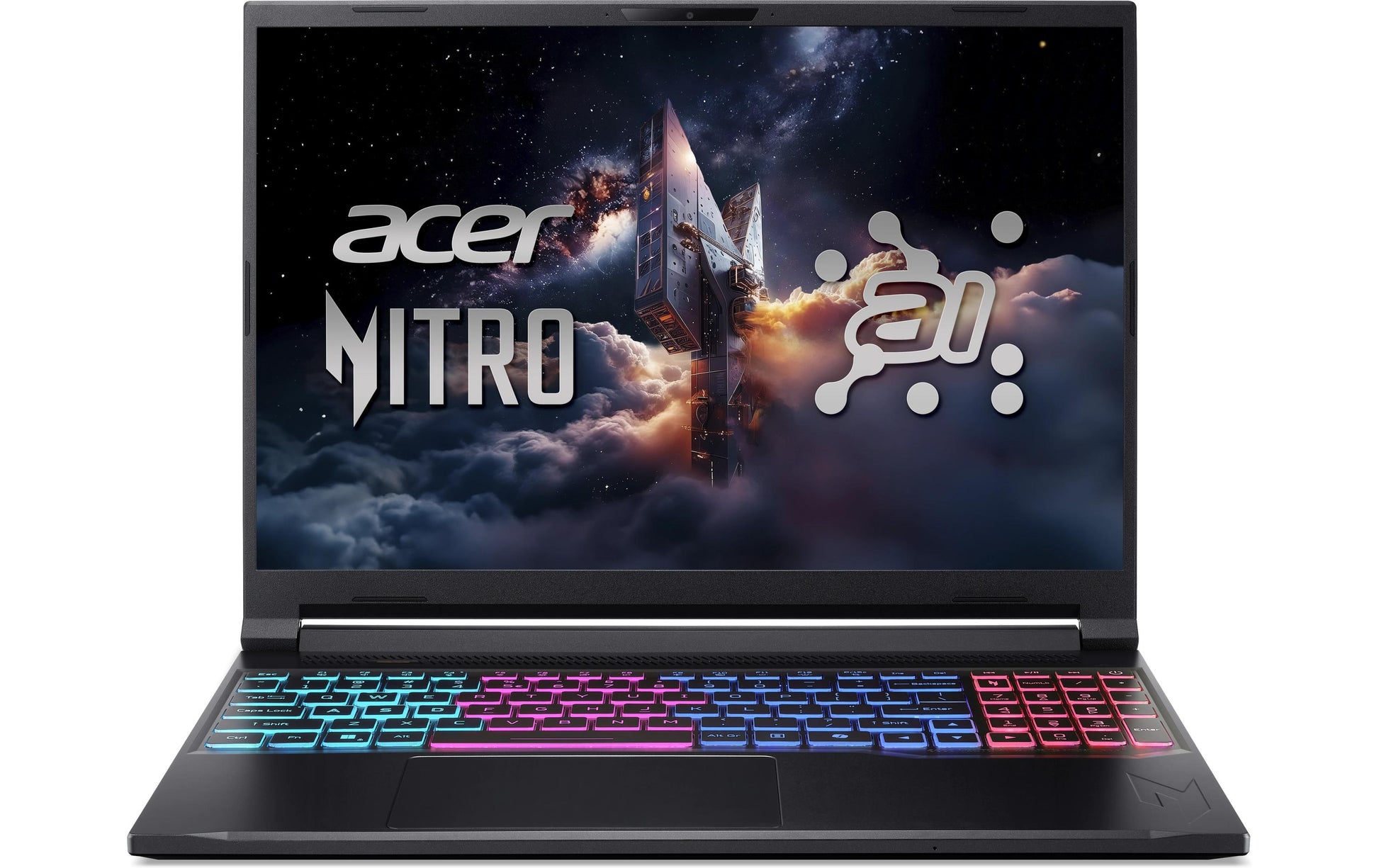 Acer Nitro V16 ANV16S-61-R8LB Laptop – Wi‑Fi 6E, Ethernet, Bluetooth 5.3 – Netzteil 135 W – CH (QWERTZ)