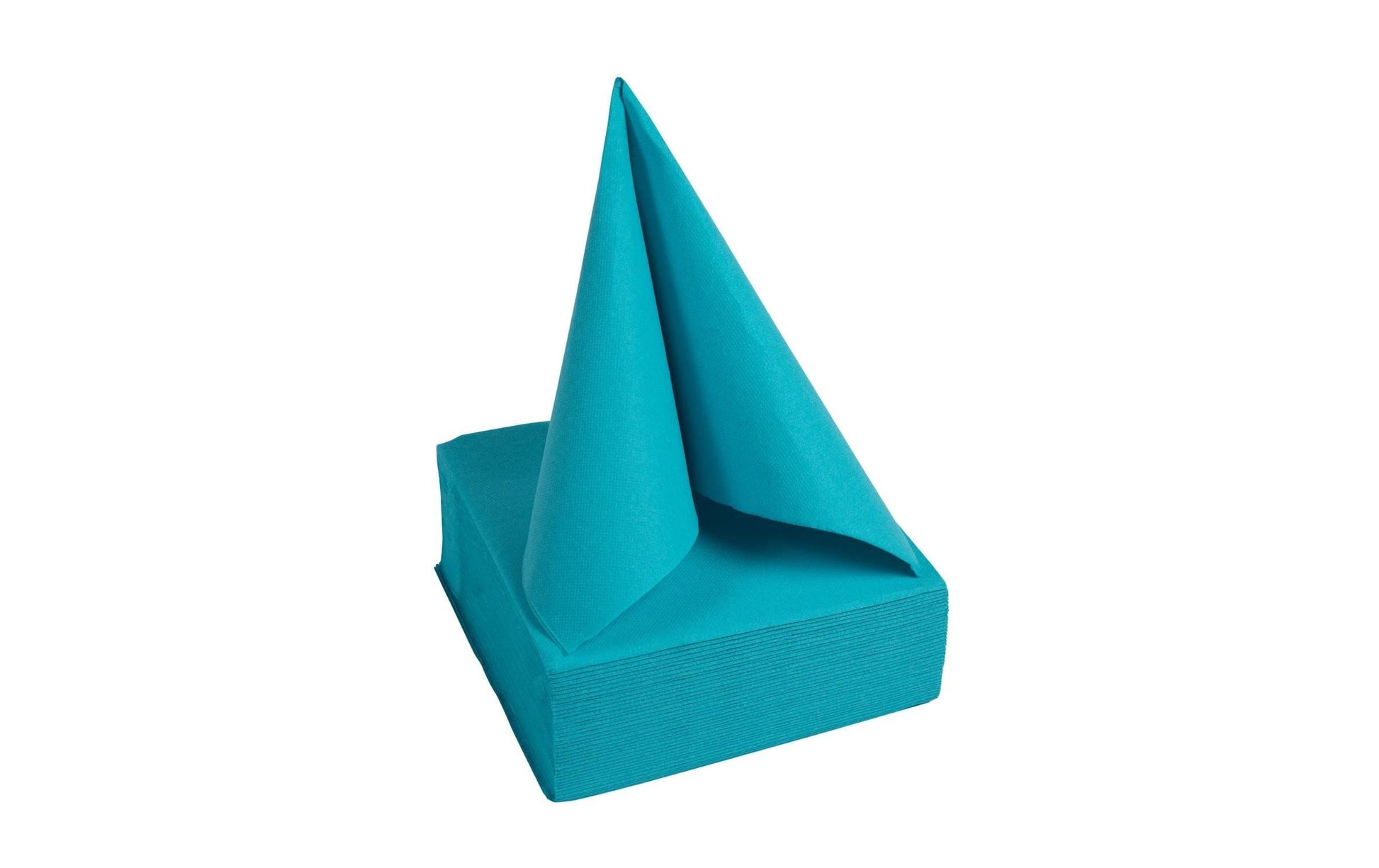 PRONAPPE Cocktailservietten, 20 × 20 cm, türkis – FSC – 50 Stk.