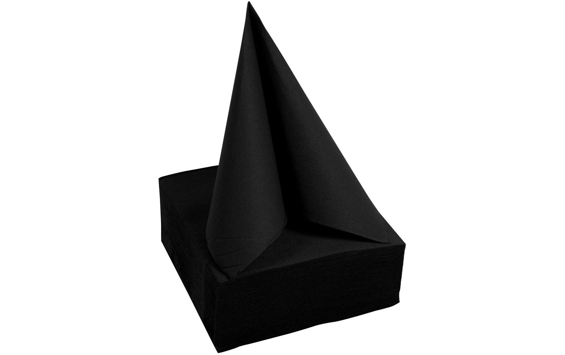 PRONAPPE PRO nappe Cocktail-Servietten – schwarz – 20 × 20 cm, 2-lagig – 50 Stück
