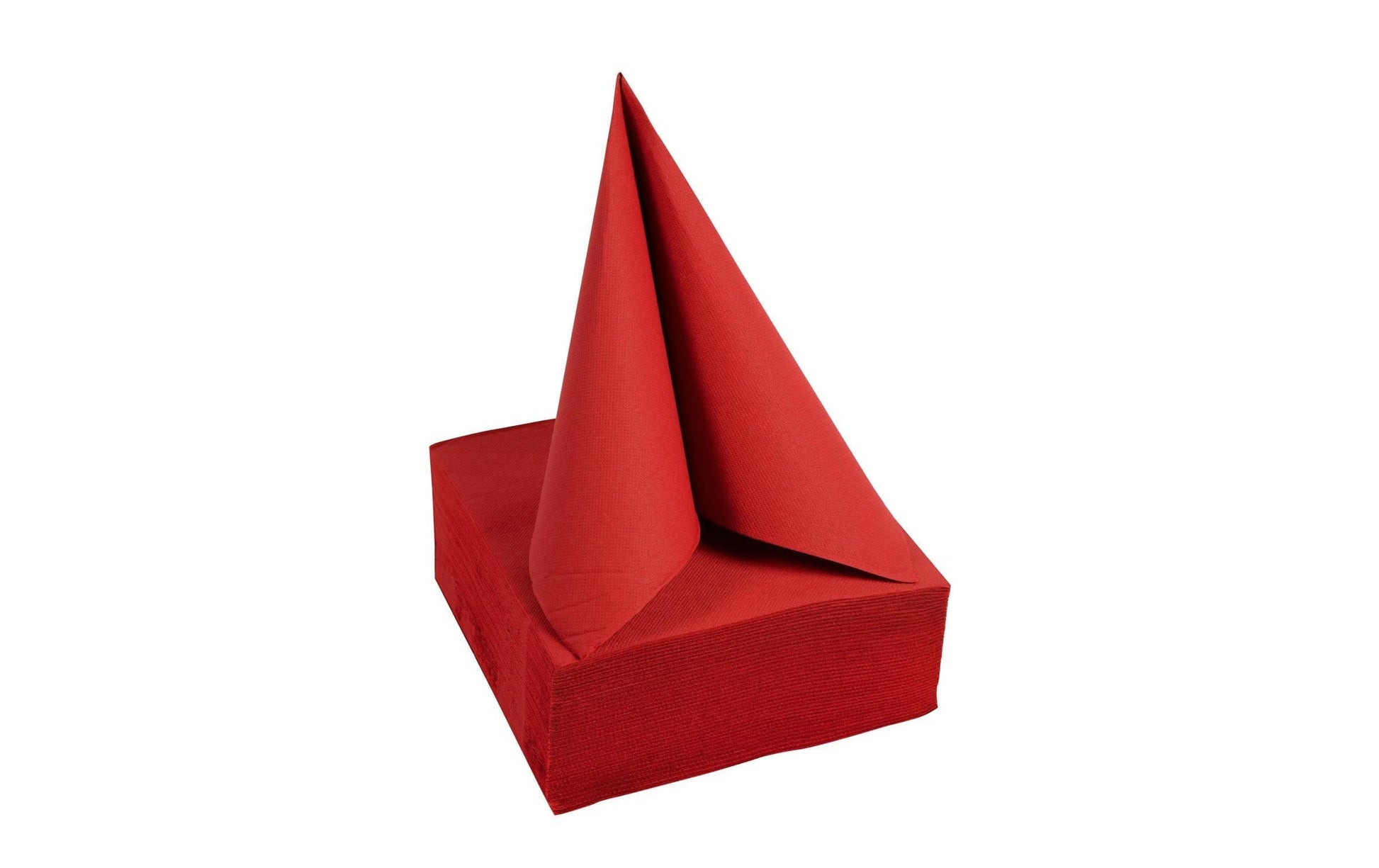 PRONAPPE Cocktail-Servietten – Rot – 20 × 20 cm, 2-lagig – 50 Stück