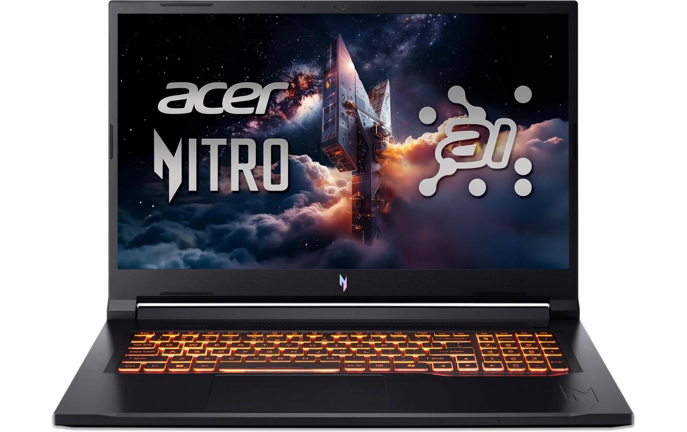 Acer Nitro V17 ANV17-41-R57K Laptop – Wi‑Fi, Ethernet, Bluetooth – Akku 76 Wh – Netzteil 135 W