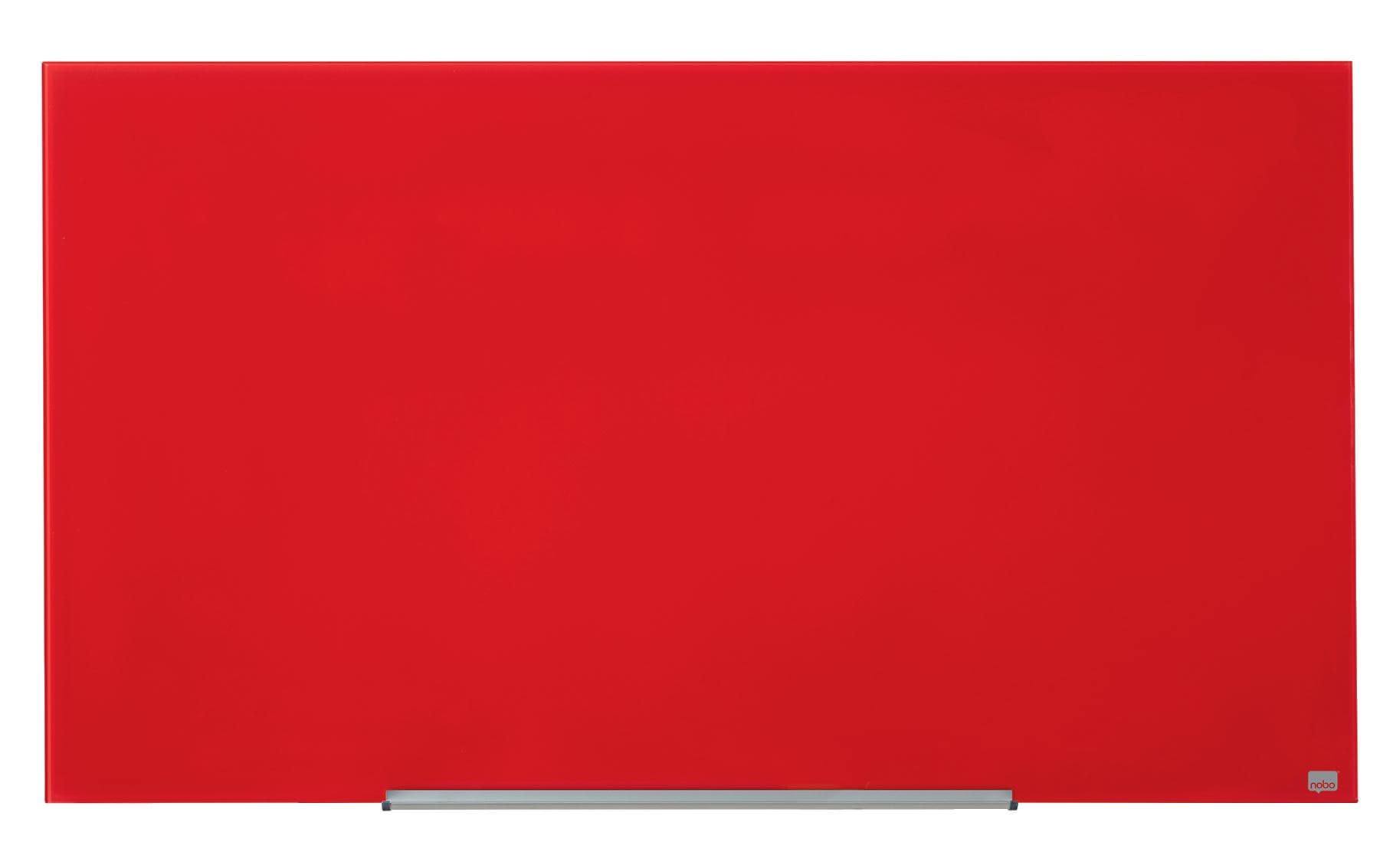 Nobo Whiteboard – 126 × 71 cm, Glas, magnetisch, Wandmontage, inkl. Stift, Magnete, Montagesatz