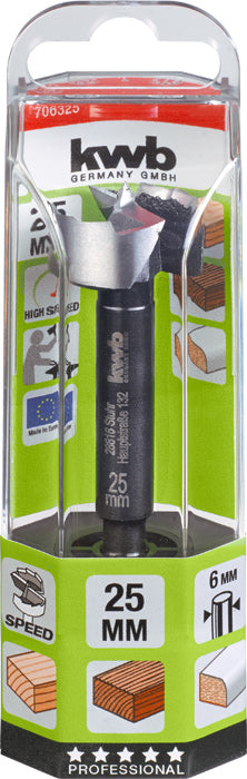 kwb Forstnerbohrer, 60 mm, silber