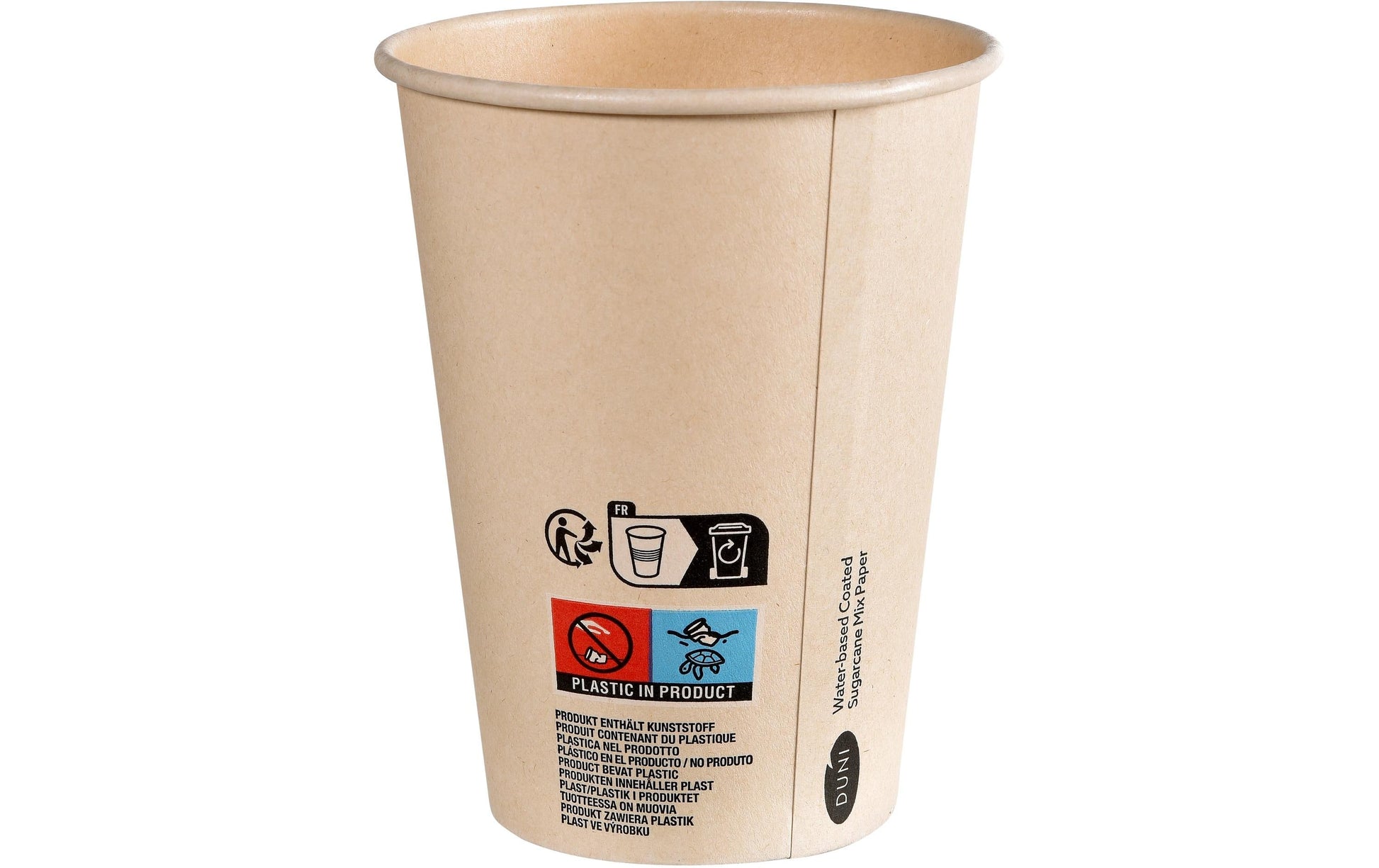 Duni Trinkbecher, Bagasse (Zuckerrohr) – 3,6 dl – 900 Stk.