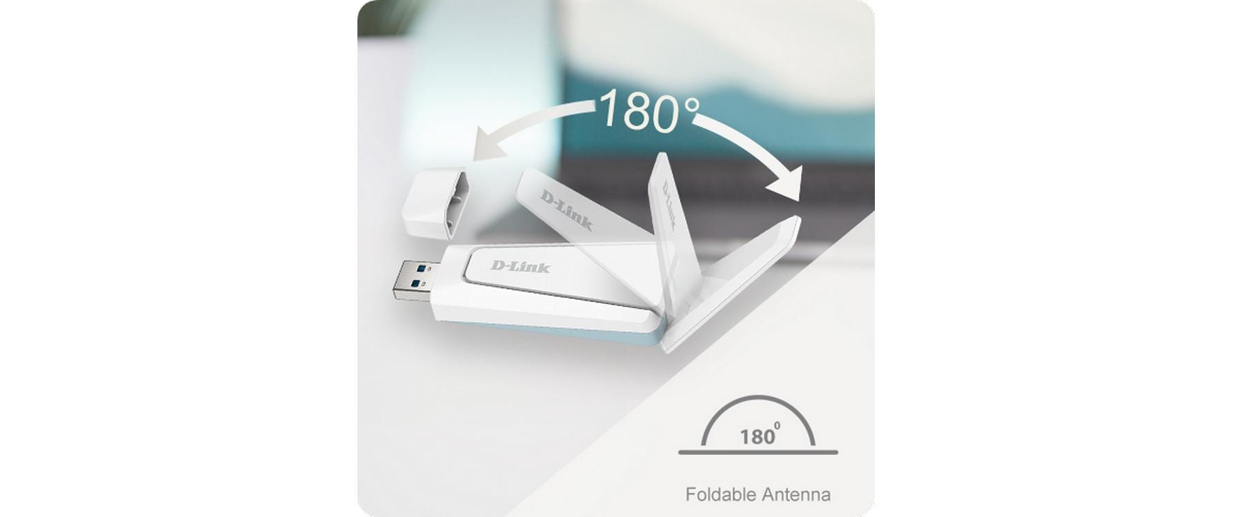 D-Link AX18U – USB-WLAN-Adapter – Wi-Fi 6 (AX1800)