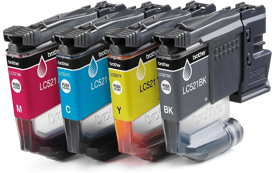 Brother Tintenpatronen-Multipack CMYK, 4er-Pack – für DCP-J1260W, DCP-J1310DW, DCP-J1360DW