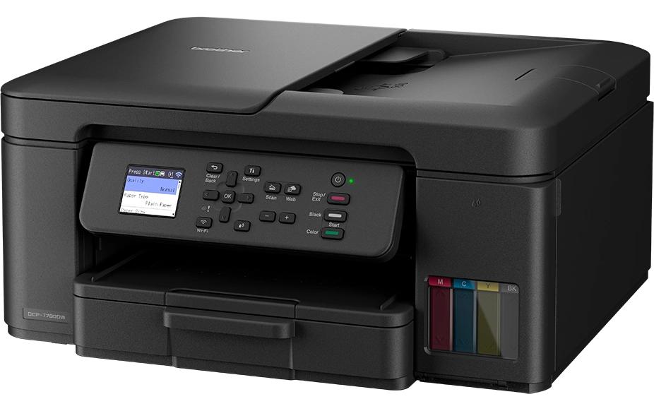 Brother DCP-T780DW – Farbiges Tintenstrahl-MFP A4, 3-in-1 – USB/WLAN – Duplex, ADF – 16 S./Min. S/W, 7 S./Min. Farbe