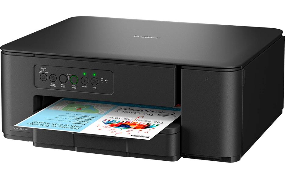 Brother DCP-J1260W – Farbtintenstrahl-Multifunktionsdrucker, A4, 3-in-1, Duplex, ADF, WLAN, AirPrint, Mopria