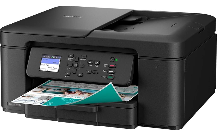Brother DCP-J1360DW – Farbiges Tintenstrahl-MFP, 3-in-1 – WLAN – Duplex, ADF – 16 ppm S/W, 16 ppm Farbe