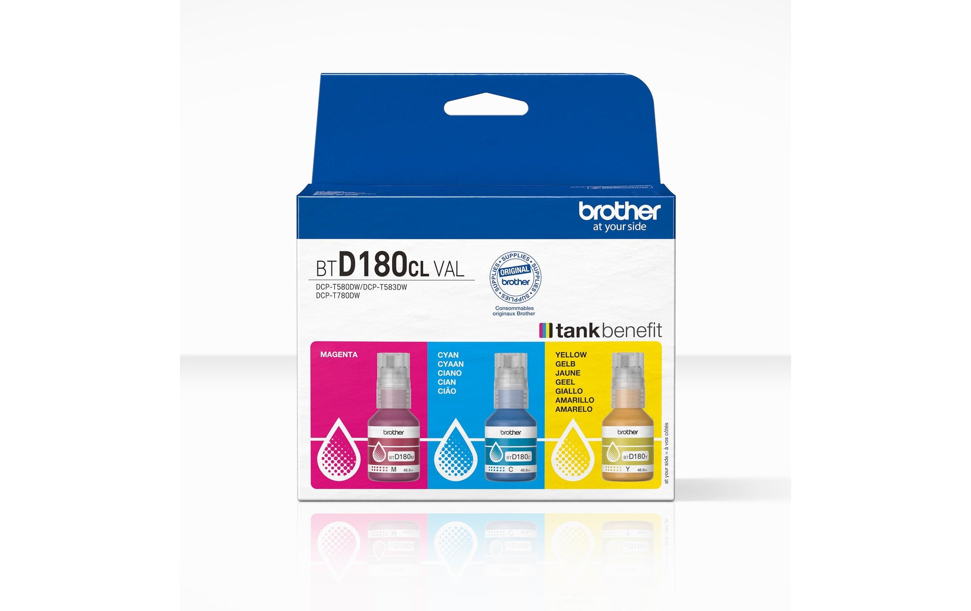 Brother Tintenpatronen-Multipack CMY, 3er-Pack