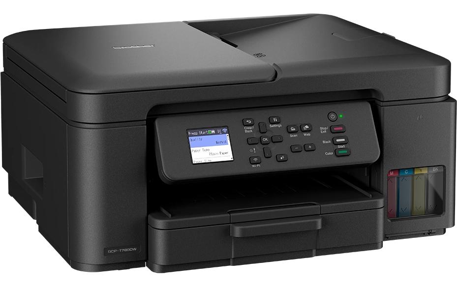Brother DCP-T780DW – Farbiges Tintenstrahl-MFP A4, 3-in-1 – USB/WLAN – Duplex, ADF – 16 S./Min. S/W, 7 S./Min. Farbe