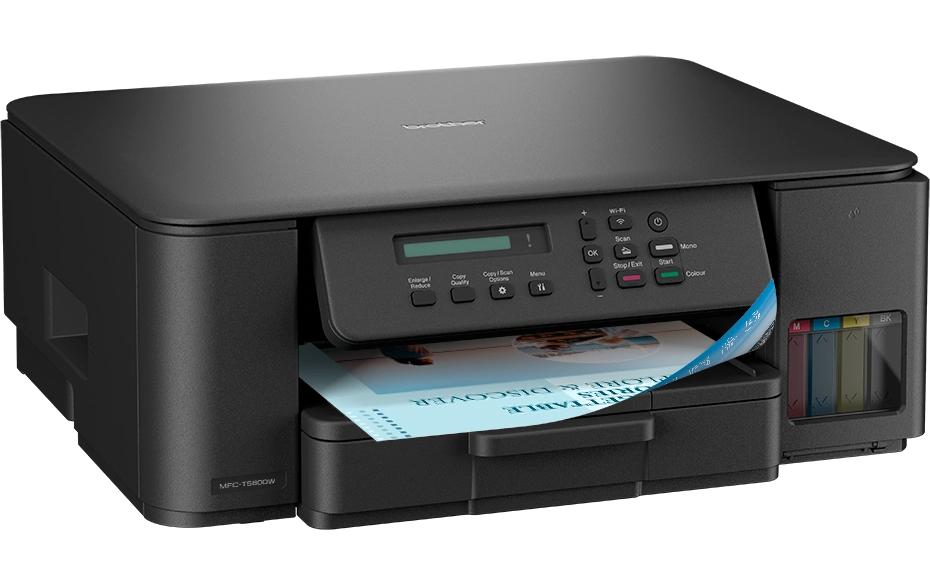 Brother DCP-T580DW – Farbiges Tintenstrahl-MFP A4, 3-in-1 – USB/WLAN – Duplex, ADF – 16 ppm S/W, 9 ppm Farbe