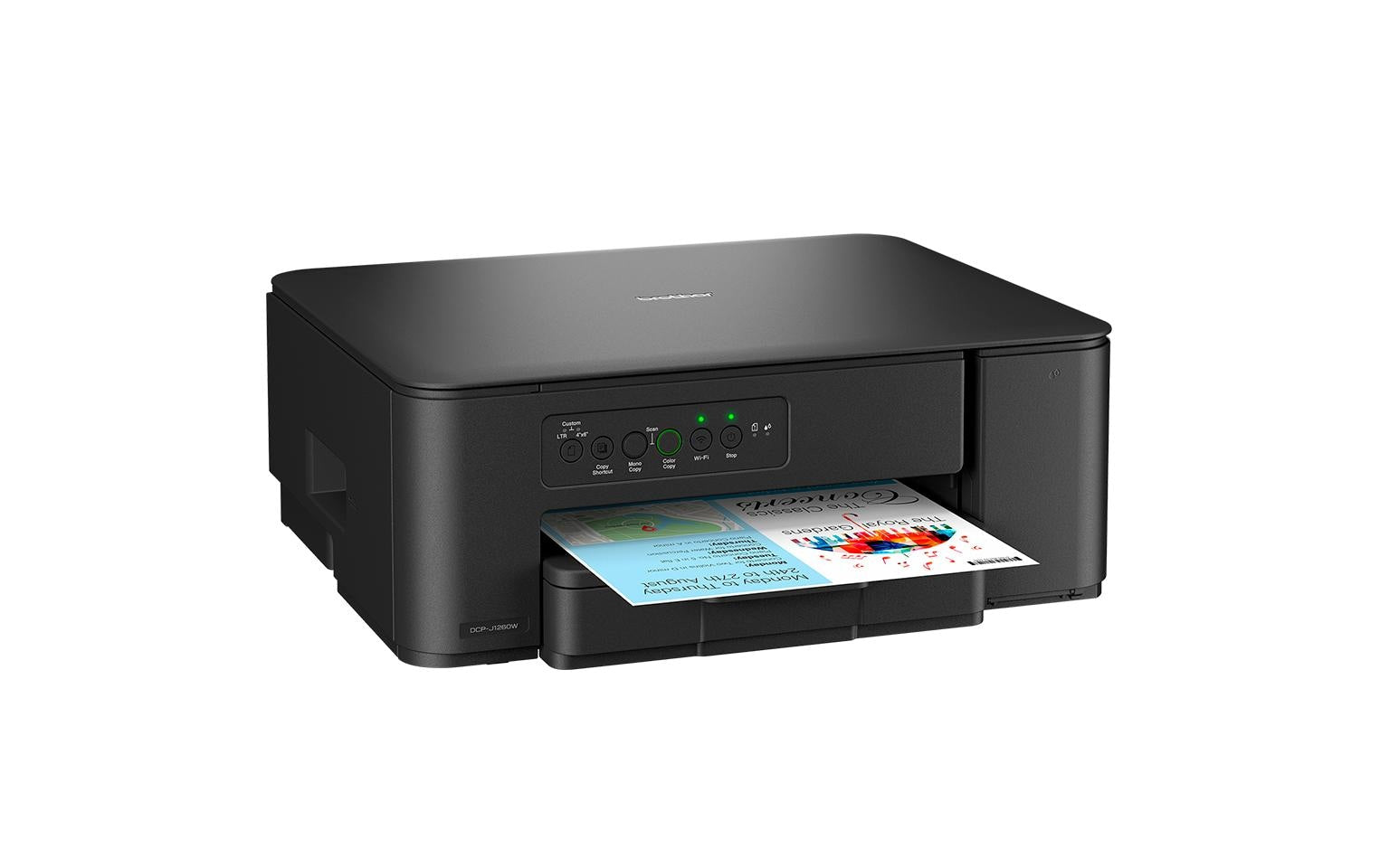 Brother DCP-J1260W – Farbtintenstrahl-Multifunktionsdrucker, A4, 3-in-1, Duplex, ADF, WLAN, AirPrint, Mopria