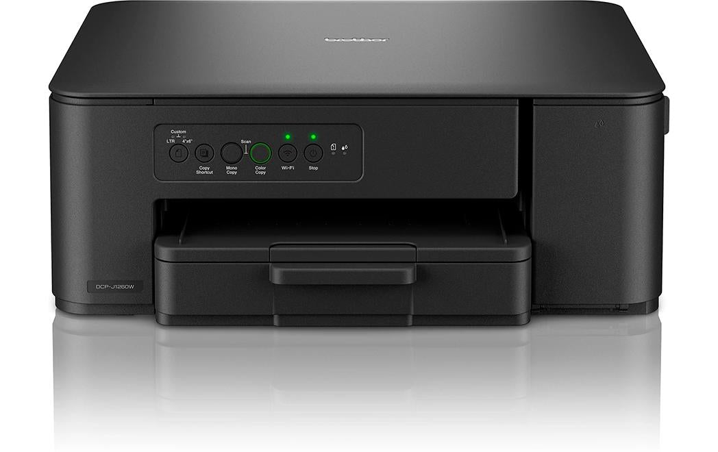 Brother DCP-J1260W – Farbtintenstrahl-Multifunktionsdrucker, A4, 3-in-1, Duplex, ADF, WLAN, AirPrint, Mopria