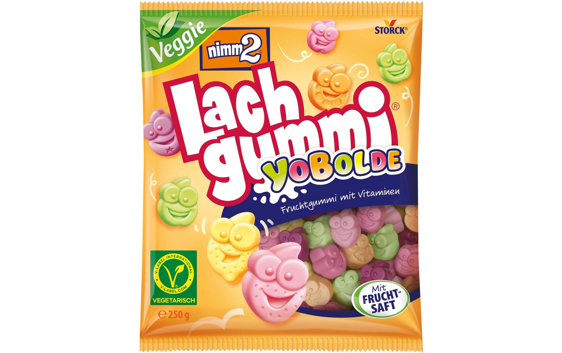 Storck Nimm2 Lachgummi YoBolde – 250 g