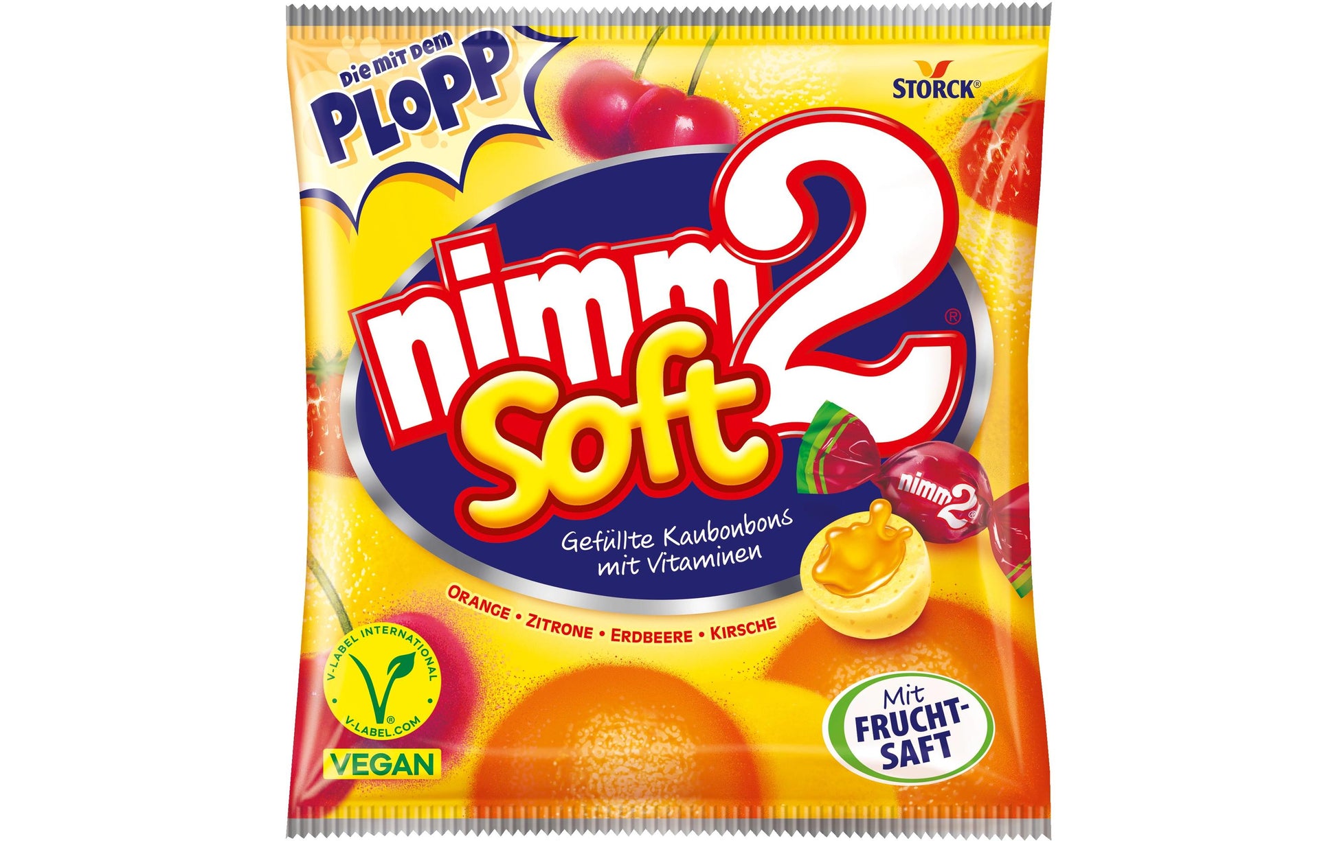 STORCK Nimm2 soft Fruchtkaubonbons – 195 g