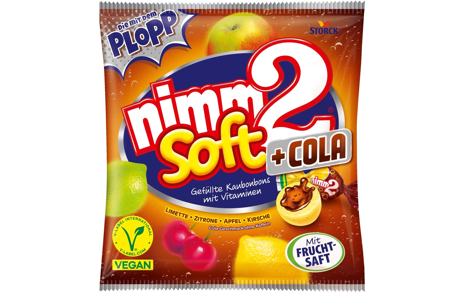 STORCK Nimm2 soft Gummibonbons – Cola – 195 g