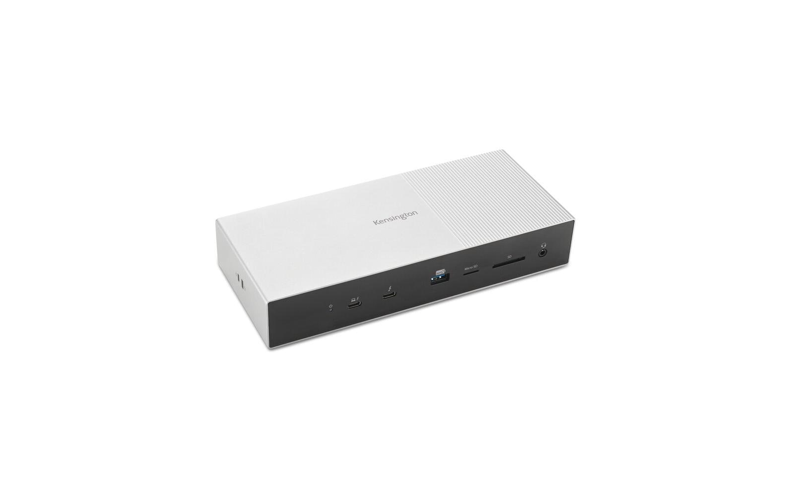 Kensington SD5000T5 EQ Dockingstation – Thunderbolt 5, 3× USB-A, 140 W PD, 2.5GbE, für Windows/Mac