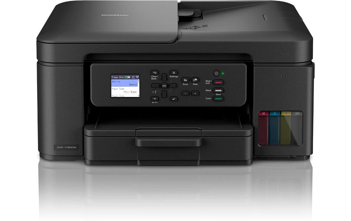 Brother DCP-T780DW – Farbiges Tintenstrahl-MFP A4, 3-in-1 – USB/WLAN – Duplex, ADF – 16 S./Min. S/W, 7 S./Min. Farbe