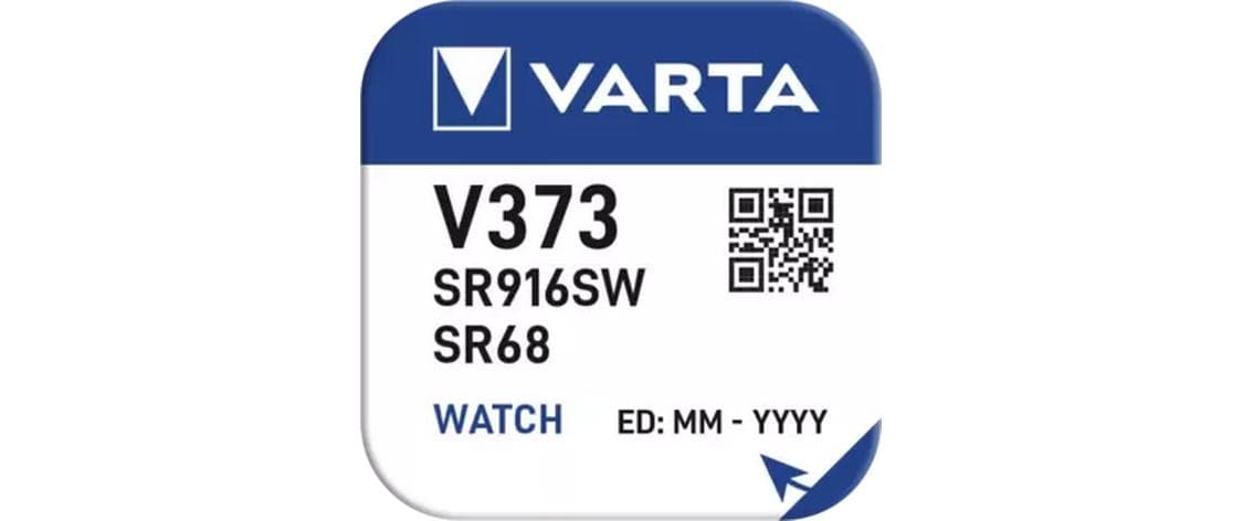 Varta Akku 1,55 V 30 mAh 0,05 Wh Silberoxid – für SR68, V373, 539 und andere Uhren
