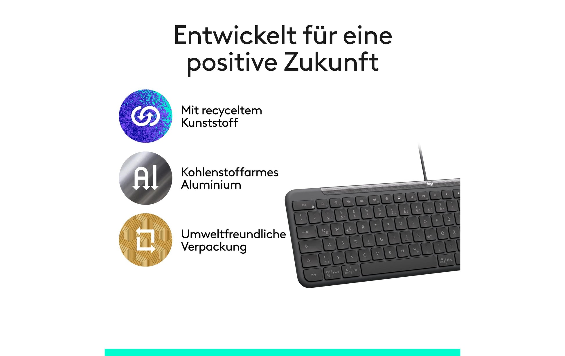 Logitech K620 für Business – Tastatur – kabelgebunden – QWERTZ (CH) – Graphit