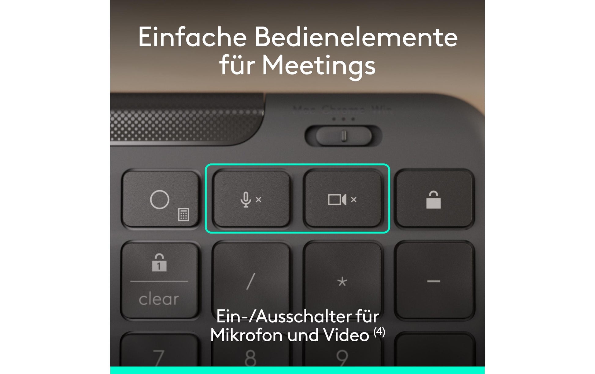 Logitech MK620 für Business – Tastatur-Maus-Set – kabelgebunden – QWERTZ (CH) – Graphit