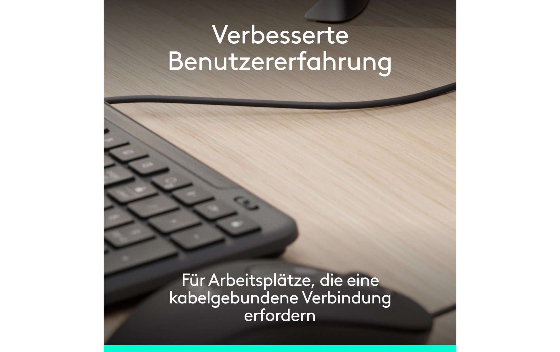 Logitech MK620 für Business – Tastatur-Maus-Set – kabelgebunden – QWERTZ (CH) – Graphit