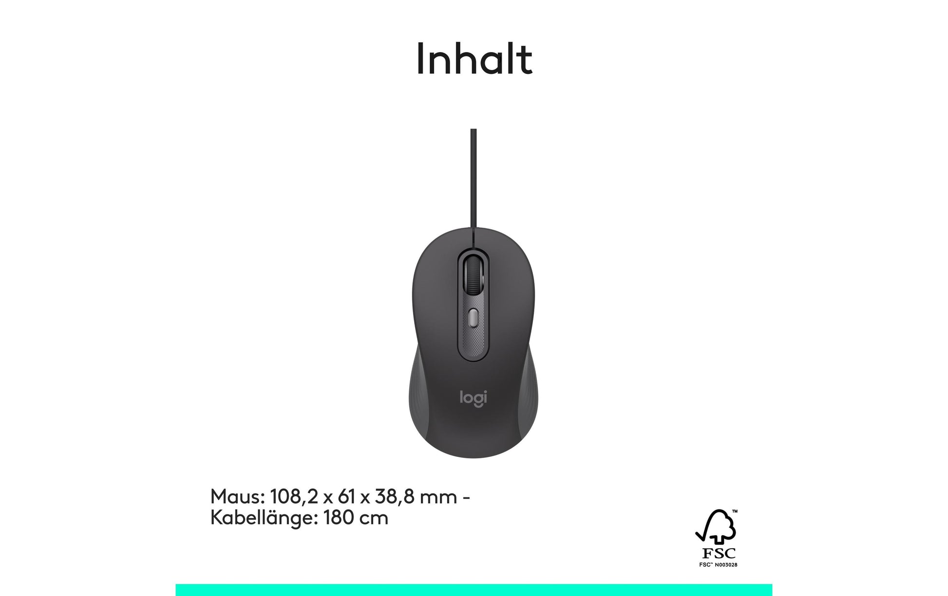 Logitech M520 for Business – Business-Maus