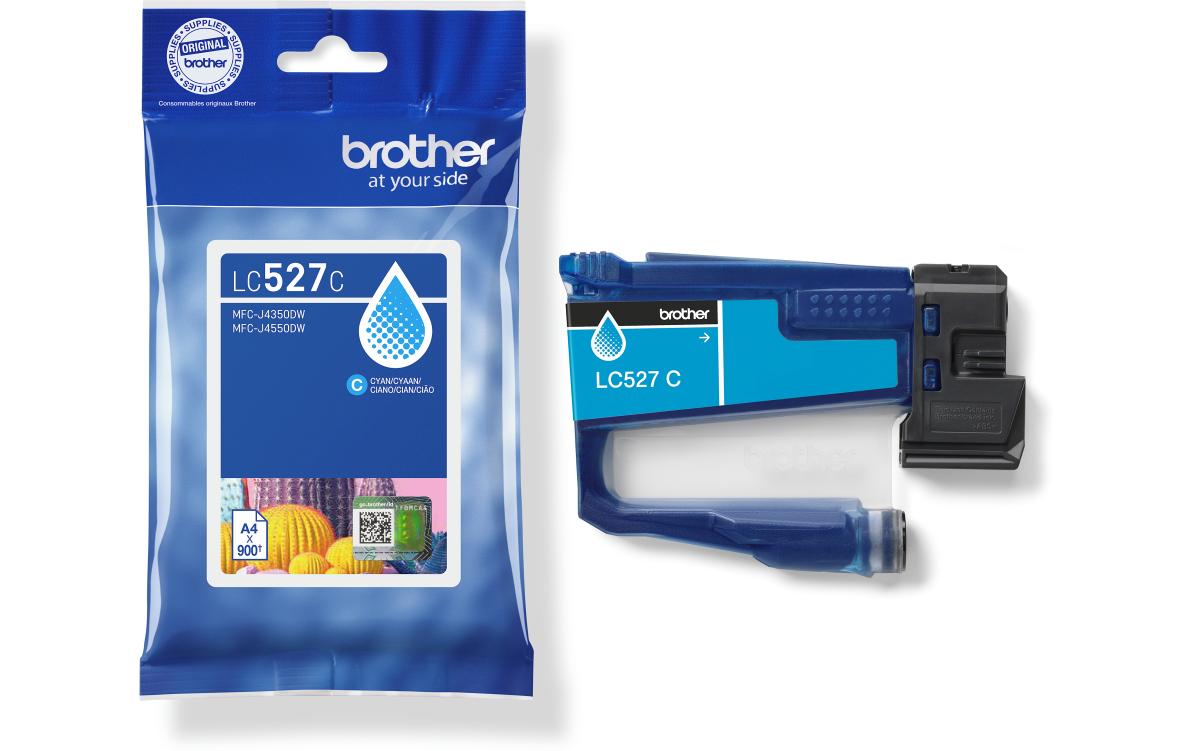 Brother Tintenpatrone, Cyan, 900 Seiten – für Brother-Drucker
