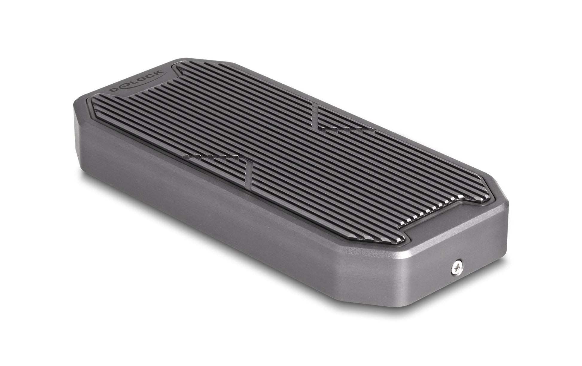 DeLOCK M.2 NVMe-Gehäuse USB-C (USB 3.2 Gen 2x2, 20 Gbit/s) – 1-Bay Externes SSD-Gehäuse – für M.2 NVMe (PCIe)