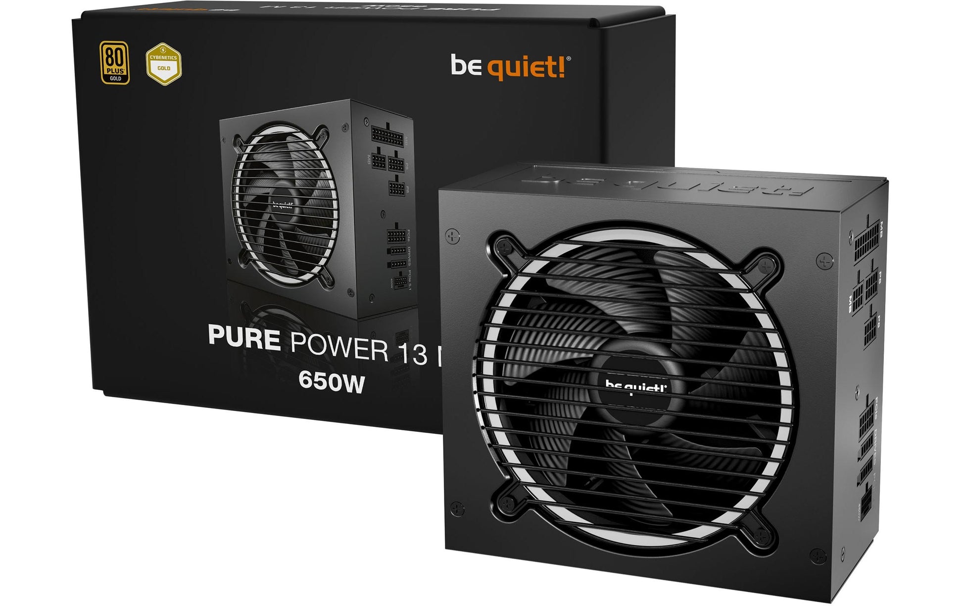 be quiet! be quiet Pure Power 13 M ATX-Netzteil 650 W 80 PLUS Gold – vollmodular, ATX 3.1, EPS 2.92, 12VHPWR
