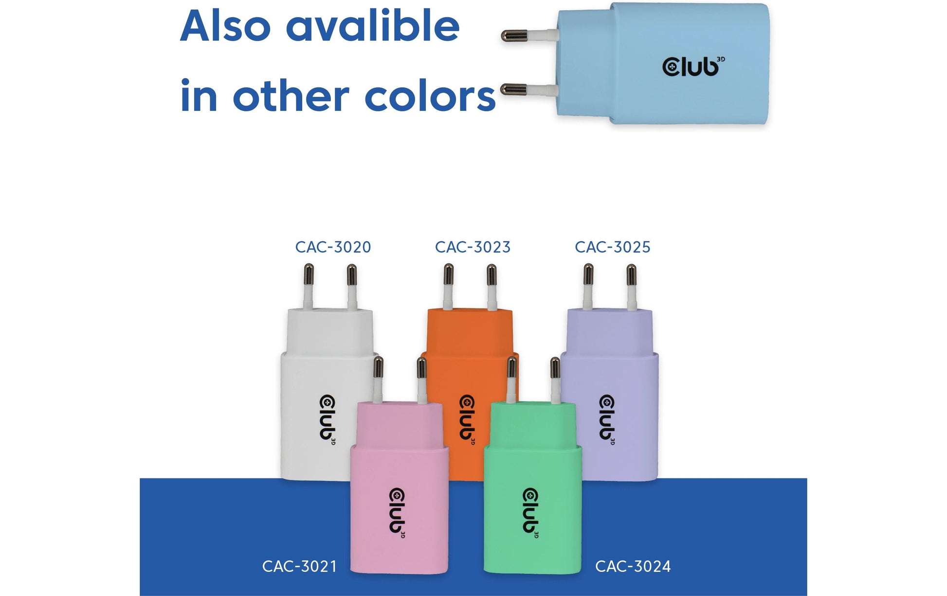 CLUB3D Club 3D CAC-3022 USB-Ladegerät 30 W – USB-C×1, PD