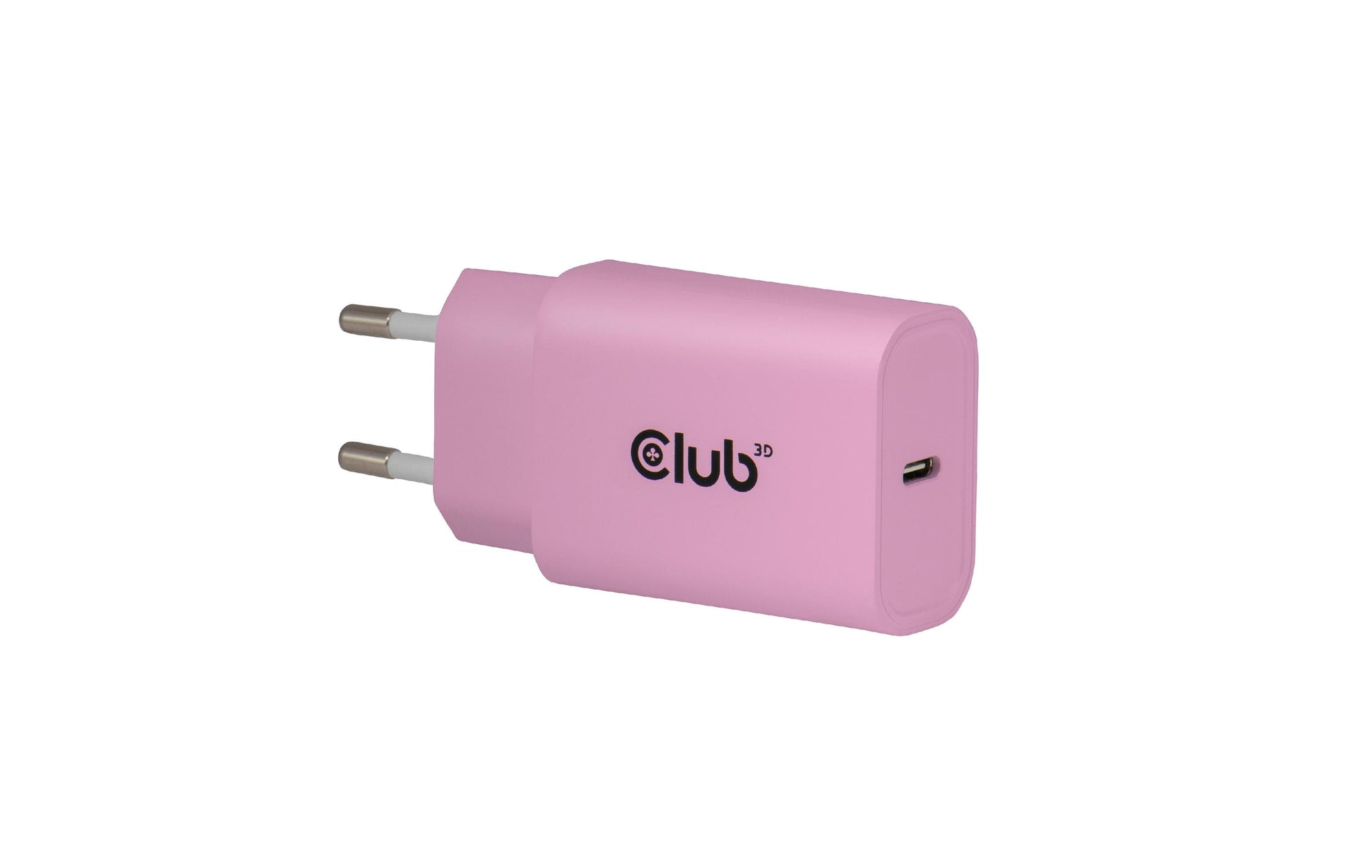 CLUB3D Club 3D CAC-3021 USB-Wandladegerät 30 W – USB-C×1, PD – Rosa