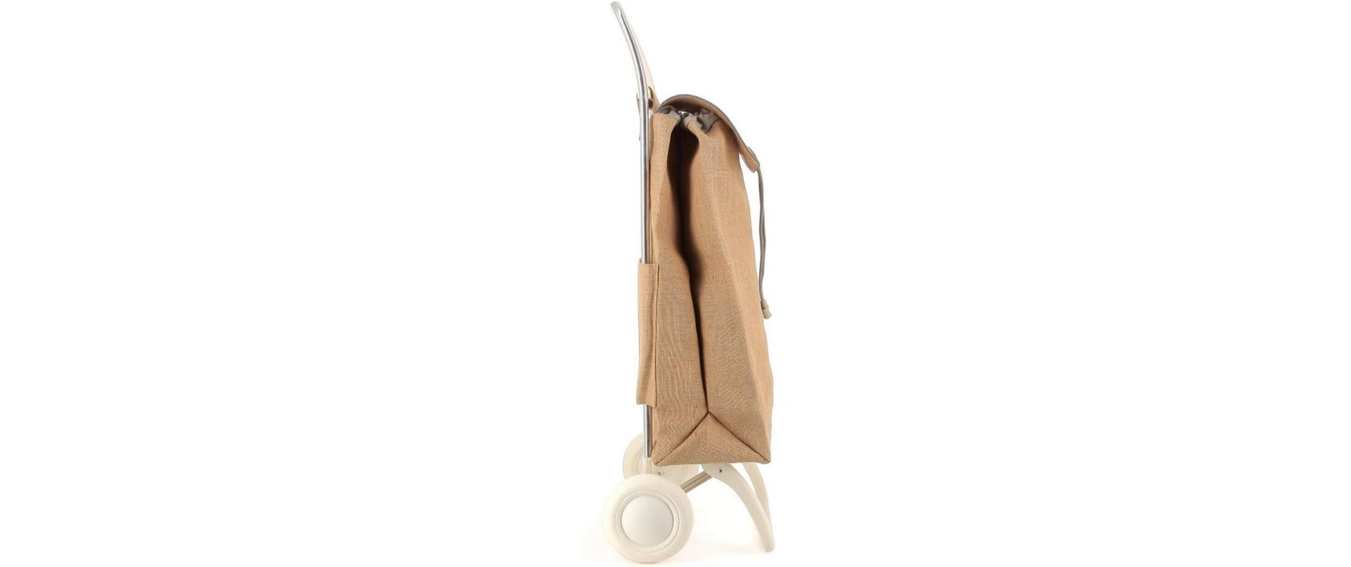 Rolser Stofftasche, Aluminium, Polyester, beige, 360×630×190 mm, mit 2 Rädern