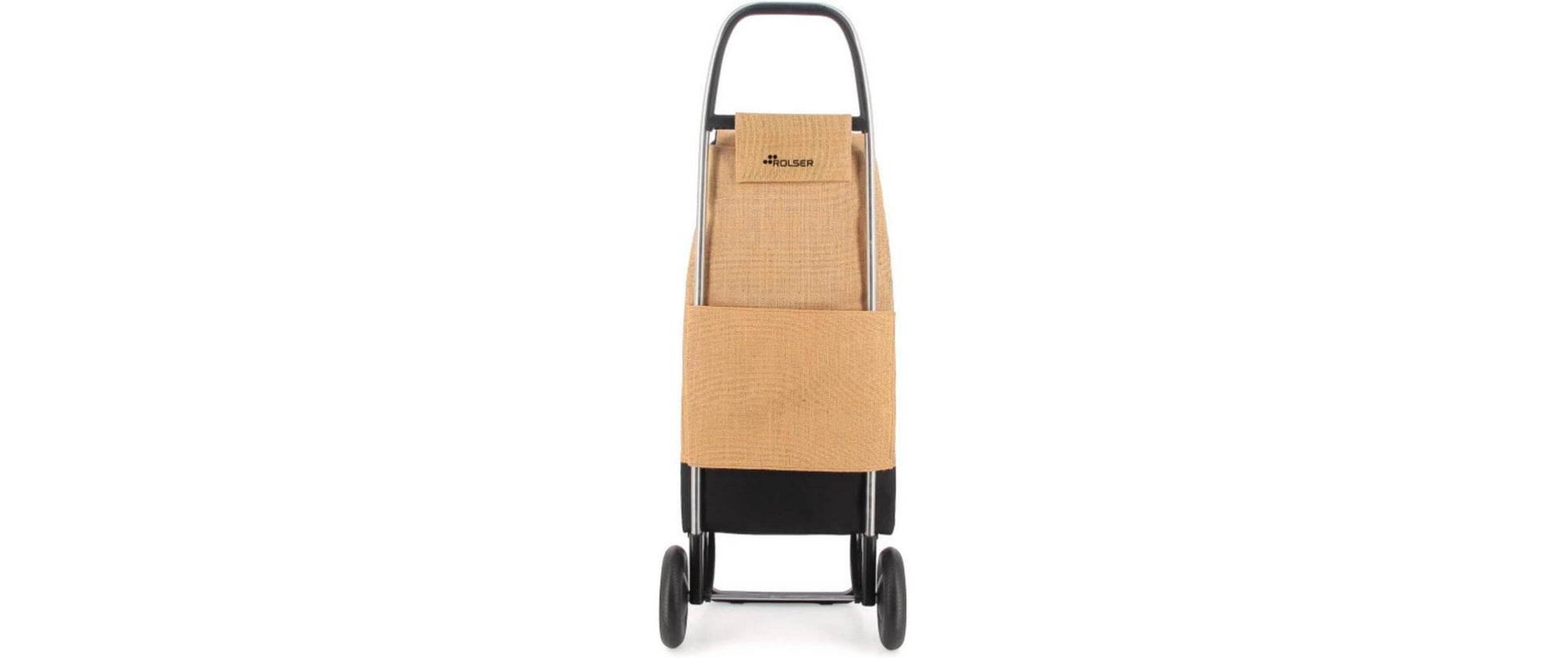 Rolser Stofftasche, Polyester, schwarz, natur, 360×630×190 mm, mit 2 Rädern
