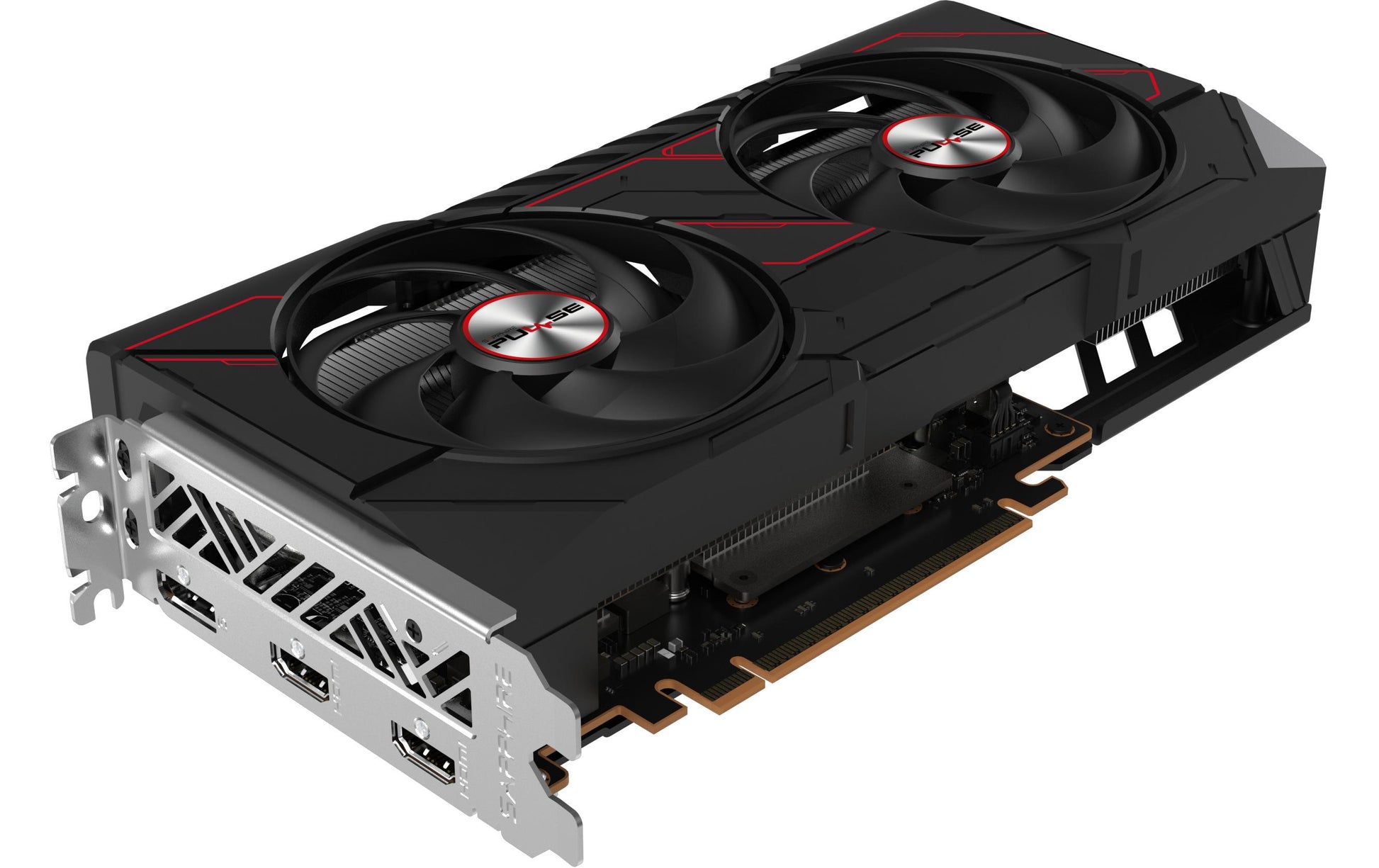 Sapphire Pulse RX 9060 XT 8GB – PCIe Grafikkarte – 2×HDMI, 1×DP, PCIe x16 5.0, 1×8-Pin, 170 W