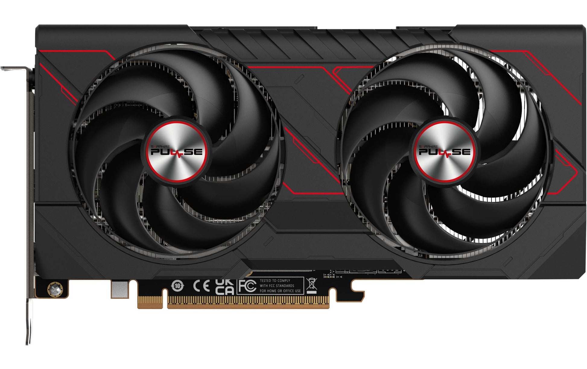 Sapphire RX 9060 XT PULSE GAMING OC – PCIe Grafikkarte, 16 GB GDDR6 – 2×HDMI/1×DP, PCIe 5.0, 1×8-pin